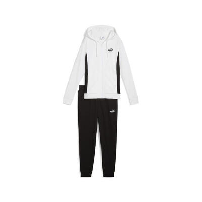 Tuta con cappuccio da donna PUMA White