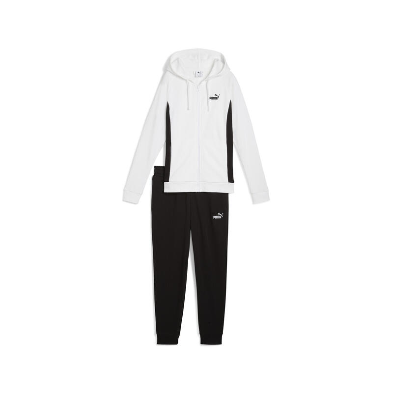 Survêtement décontracté à capuche Femme PUMA White