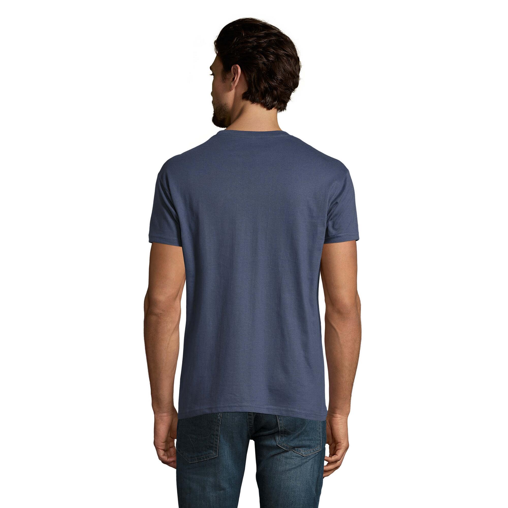 Tshirt IMPERIAL Adulte (Bleu Denim) 2/4