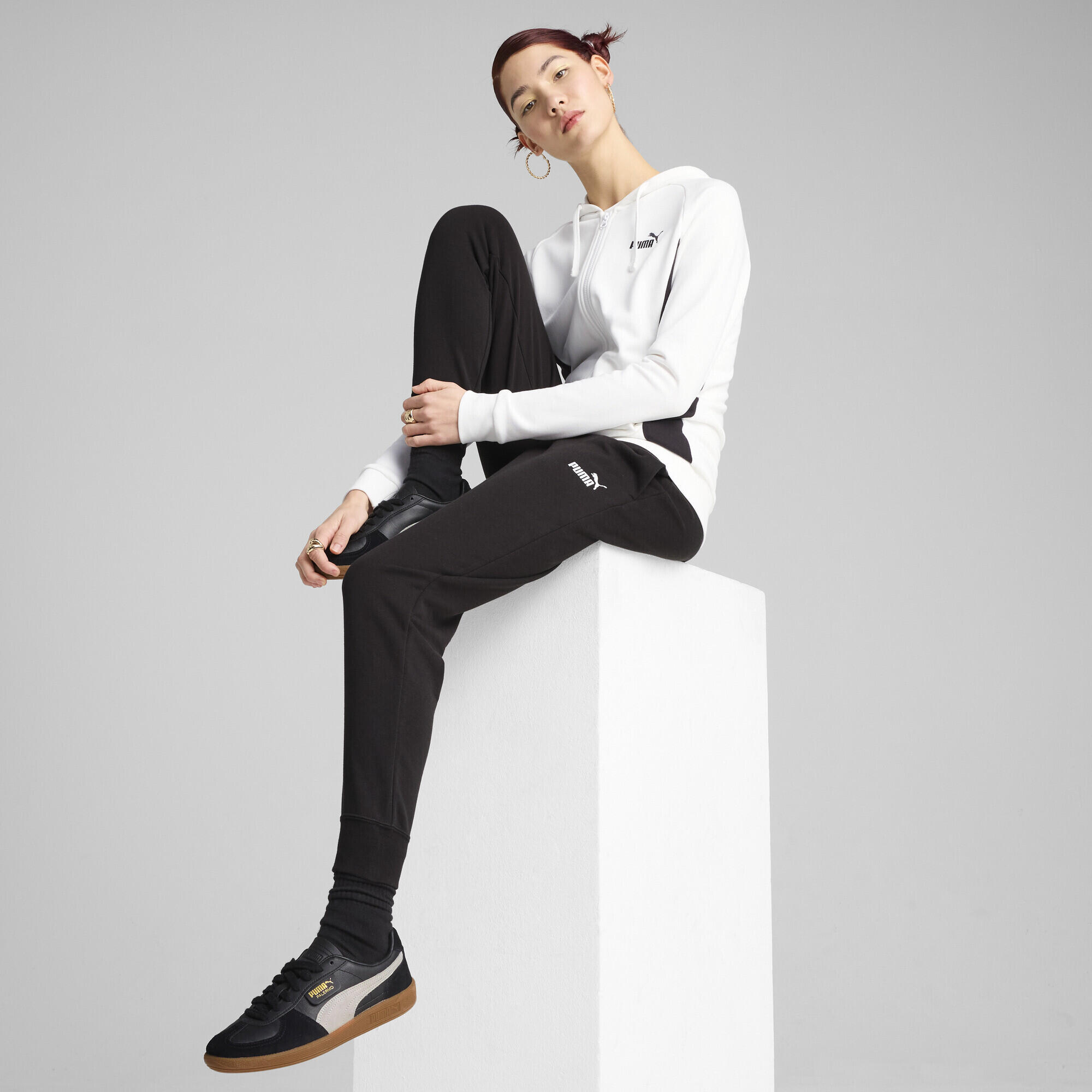 Joggingpak met capuchon voor dames PUMA White 2/7
