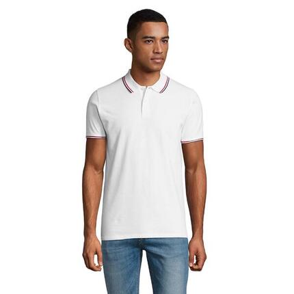 Polo PRESTIGE Homme (Blanc)