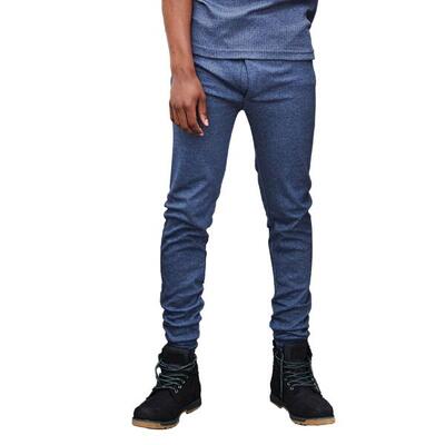 Heren thermisch ondergoed long johns (denim)