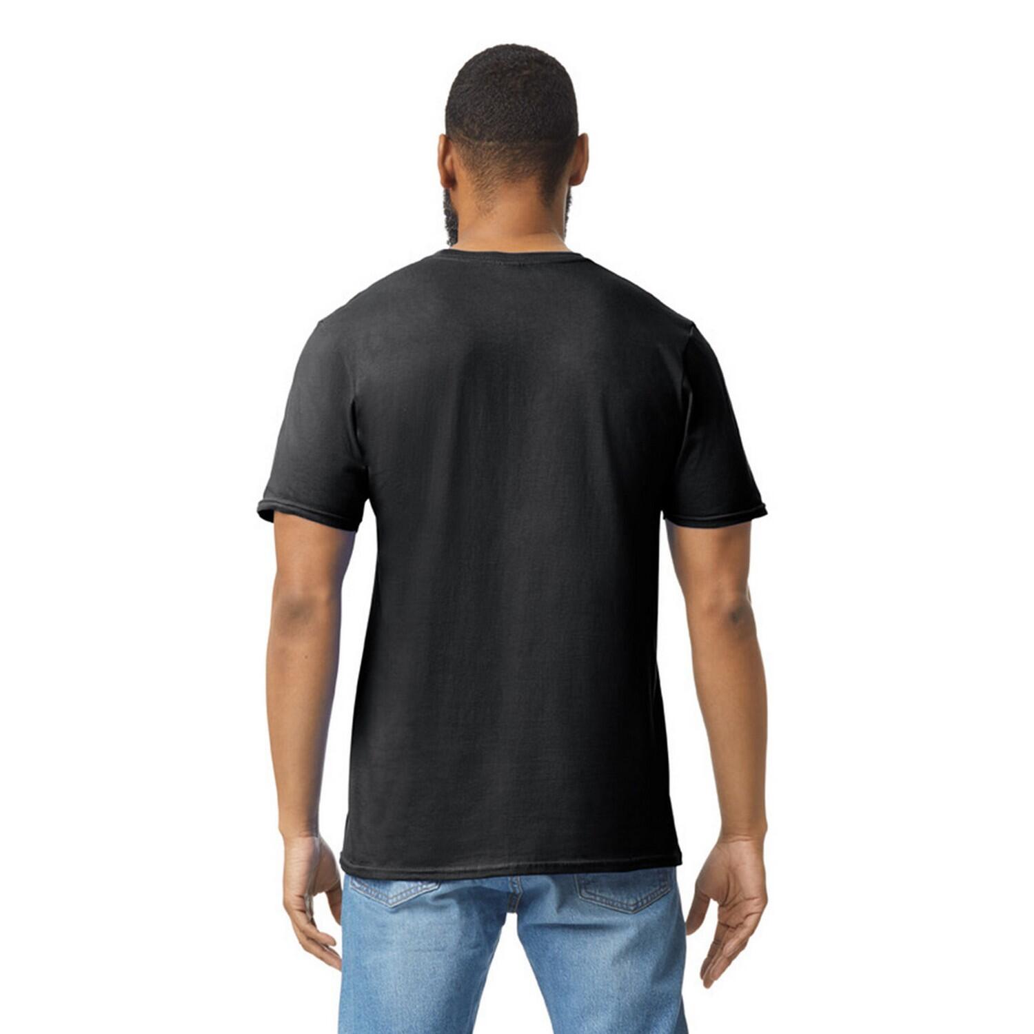 Tshirt Motif/style Uni SOFTSTYLE Adulte (Noir) 2/3