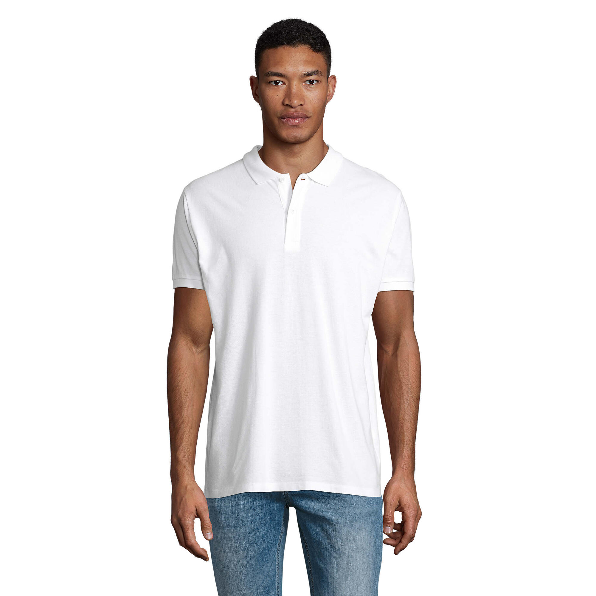Sol's - Polo Planet Homme (blanc) - T-shirt Manches Courtes - Blanc - 58 4xl - Decathlon