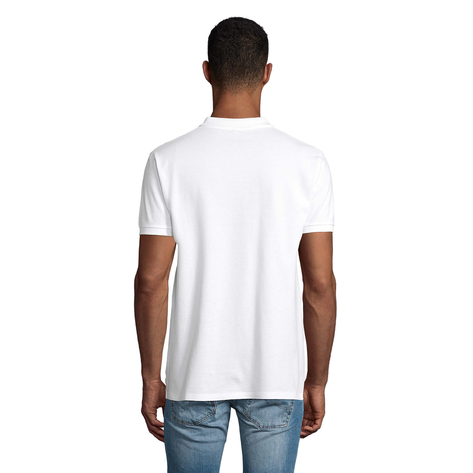 Polo PLANET Homme (Blanc) 2/4