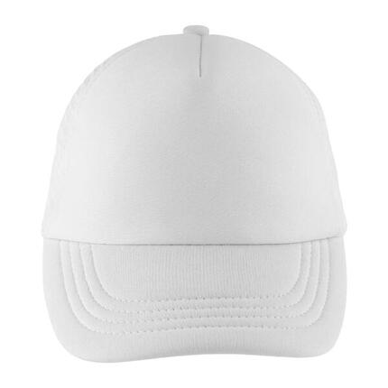 Casquette De Baseball BUBBLE Enfant (Blanc / Bleu Roi)