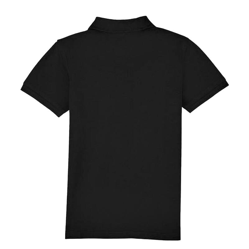 Poloshirt für Kinder Schwarz