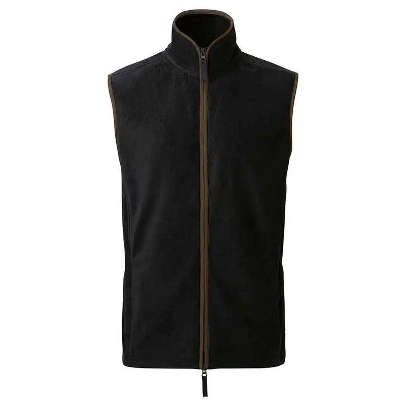 Veste Sans Manches ARTISAN Homme (Noir / Marron)
