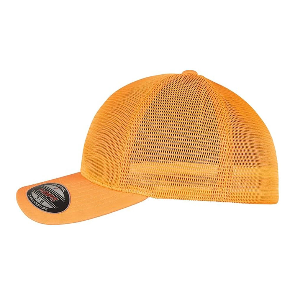 "360 Omnimesh" BaseballMütze Damen und Herren Neon-Orange 3/4
