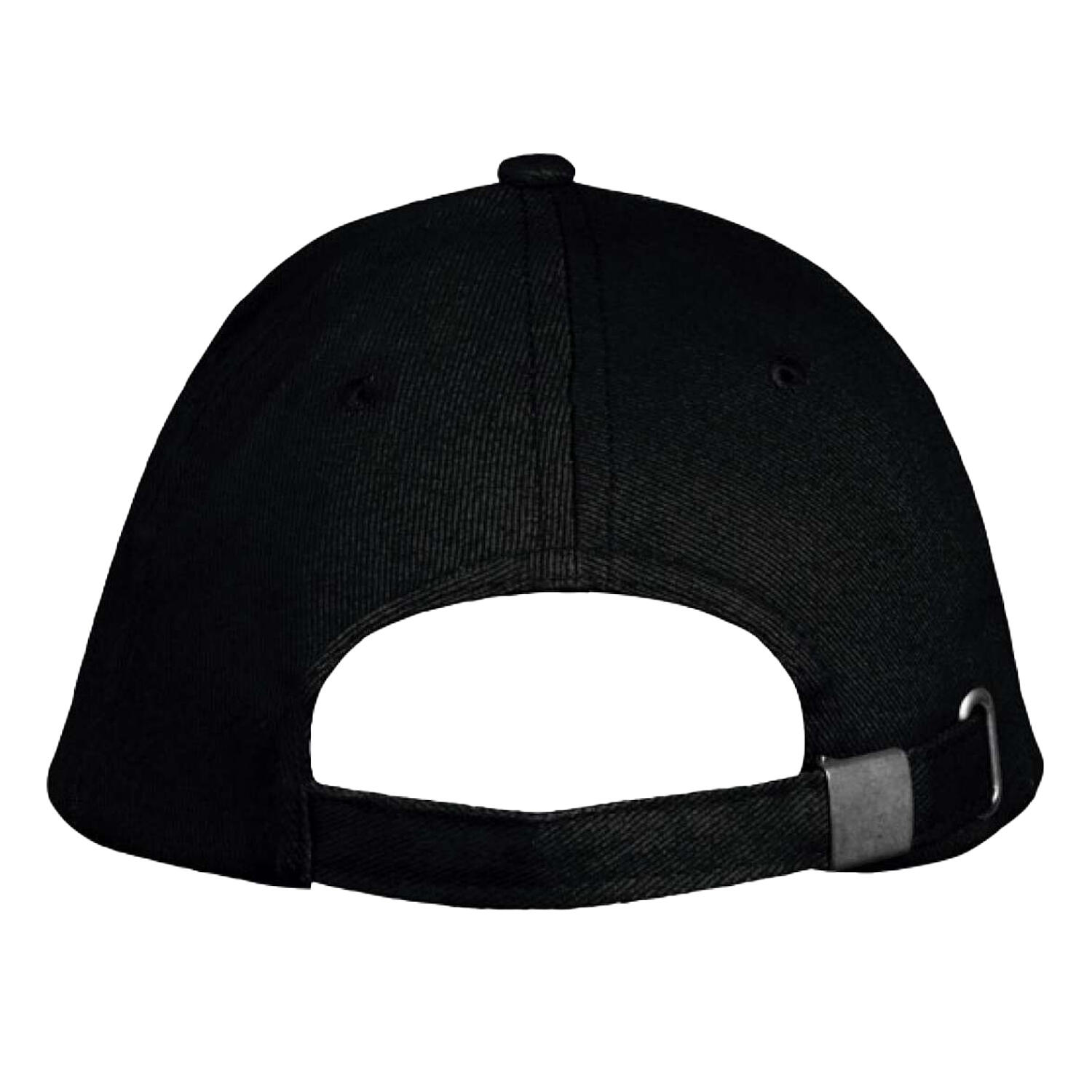 Casquette De Baseball LONG BEACH (Noir / Bleu Roi) 2/3