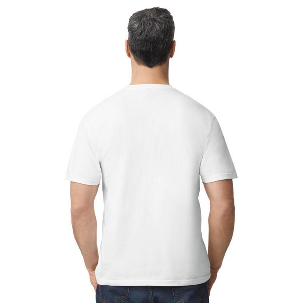 Gildan - Tshirt Softstyle Adulte (blanc) - T-shirt Manches Courtes - Blanc - 60 5xl - Decathlon