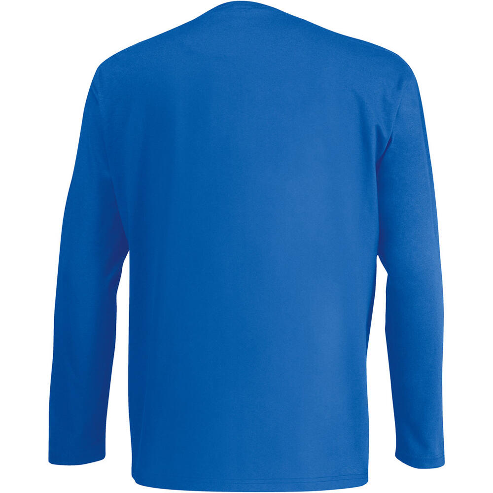 Value Langarm Freizeit TShirt Herren Kobalt 2/2