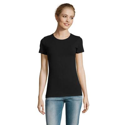 Dames millenium tshirt (zwart)