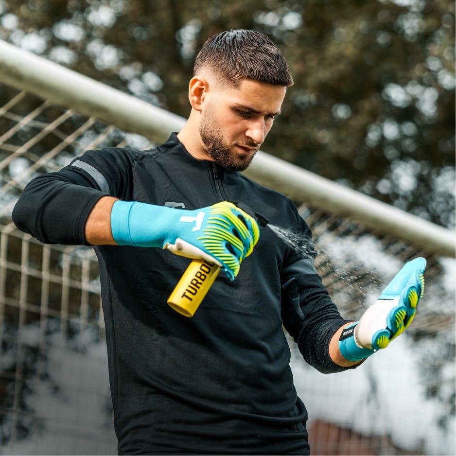Guanti da Portiere per Adulti Rebel 2.0 Sky Blue 5/7