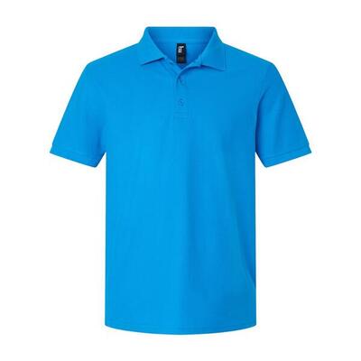 Unisex hammer piqué poloshirt voor volwassenen (houtskool)