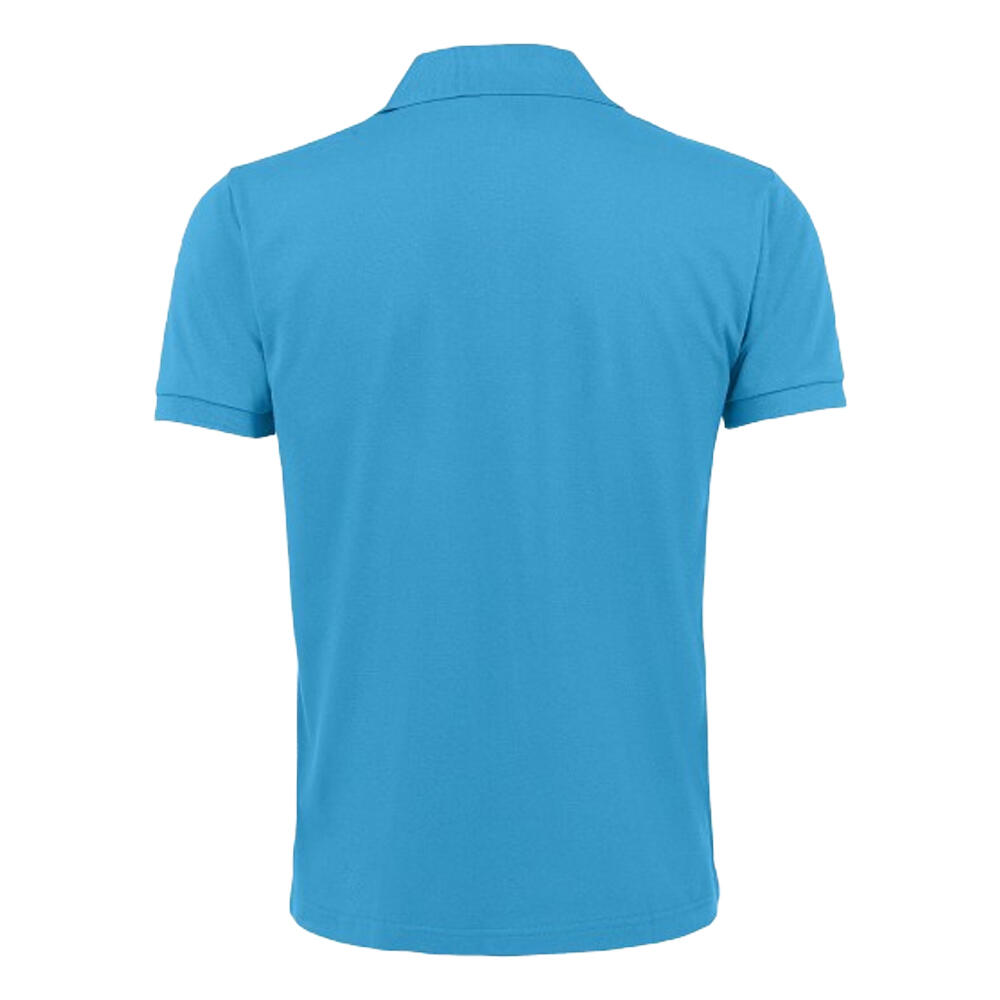 Polo PRIME Homme (Turquoise Pâle) 2/4
