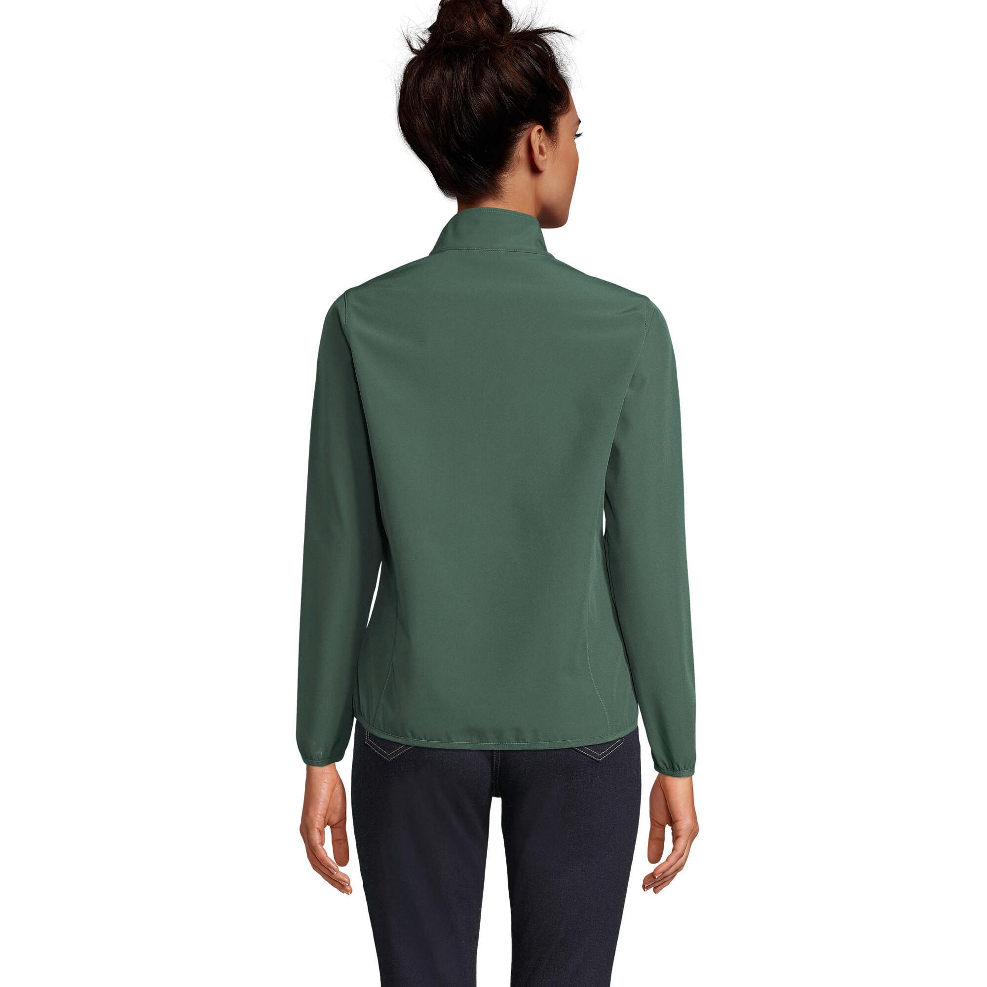 Veste Softshell FALCON Femme (Vert Forêt) 2/4