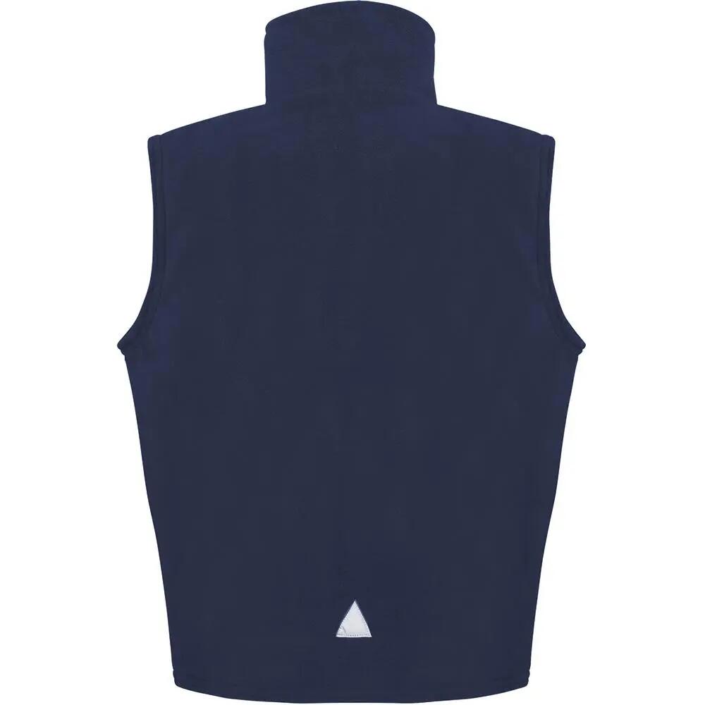 Childrens Unisex AntiPill PolarTherm® Fleece Bodywarmer / Gilet (Marine) 2/3