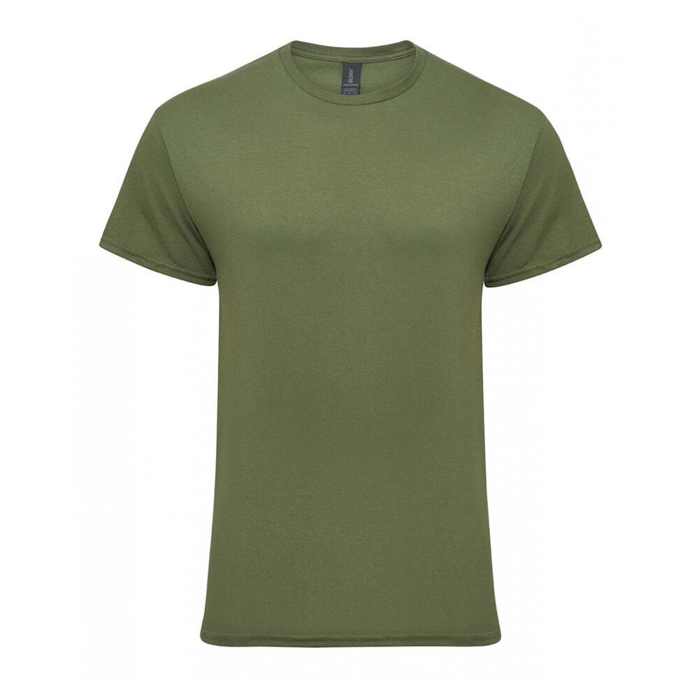 Unisex Adult Cotton Lightweight TShirt (Military Green)
