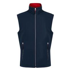 Veste Sans Manches ASCENDER Homme (Bleu Marine / Rouge Classique)