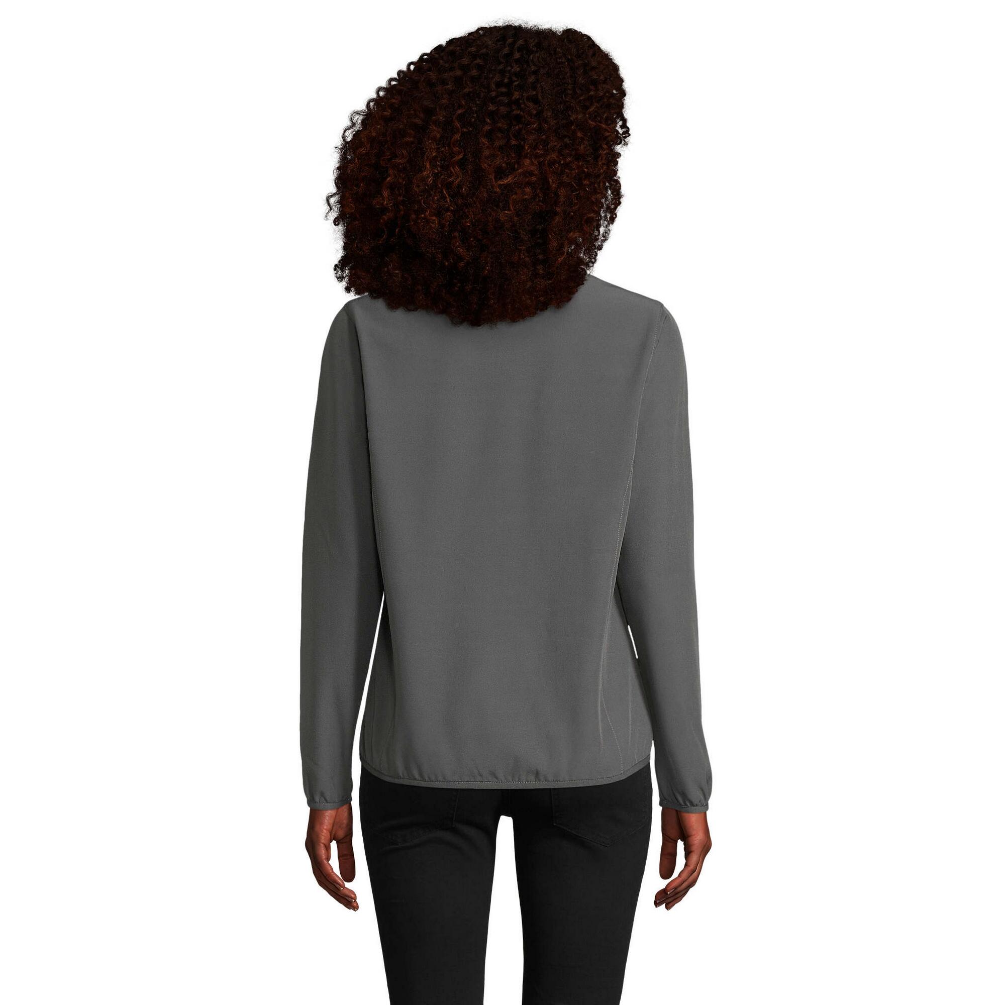 Veste Softshell FALCON Femme (Gris Charbon) 2/4