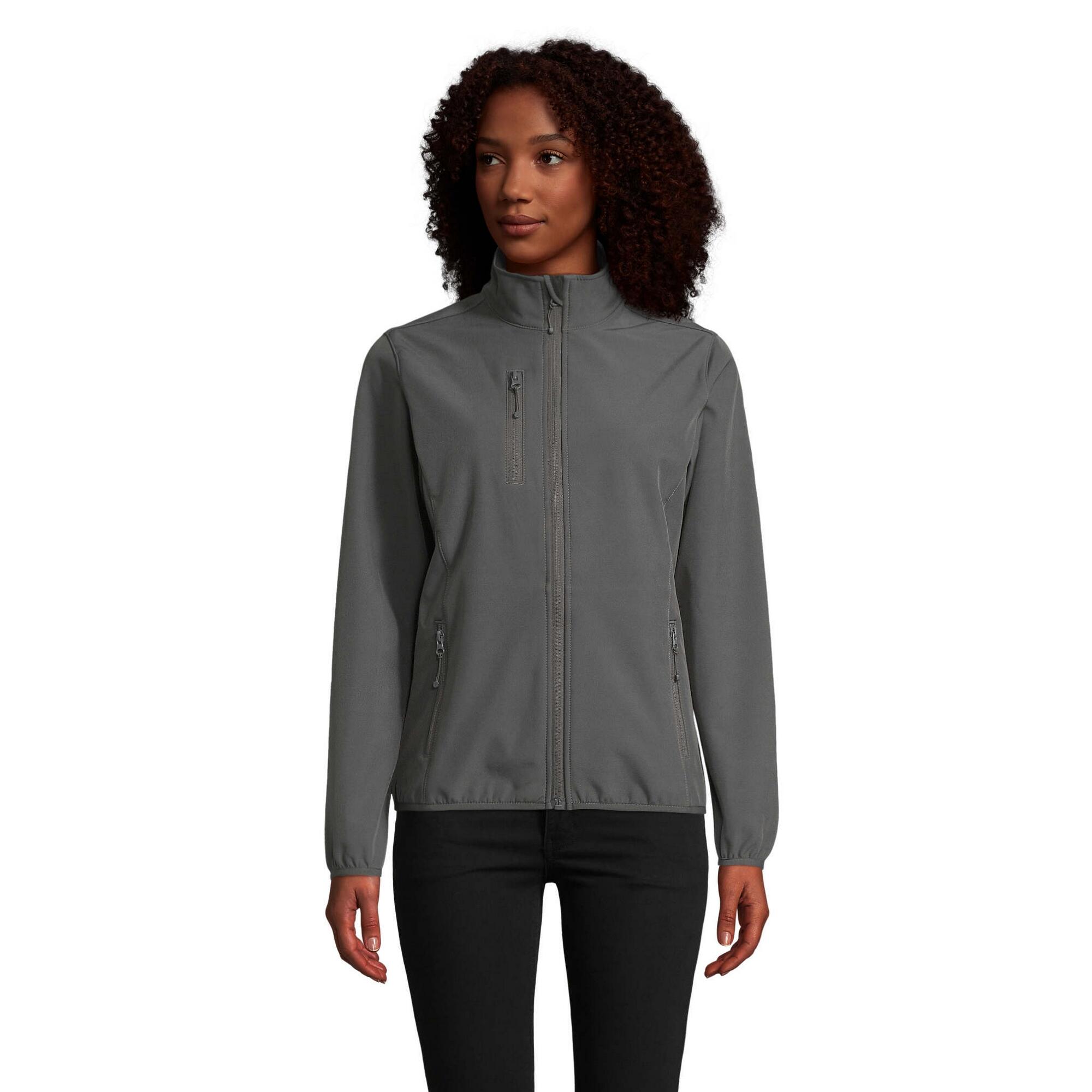 Jacheta Soft Shell Drumeții În Natură SOLS Falcon Zipped Femei