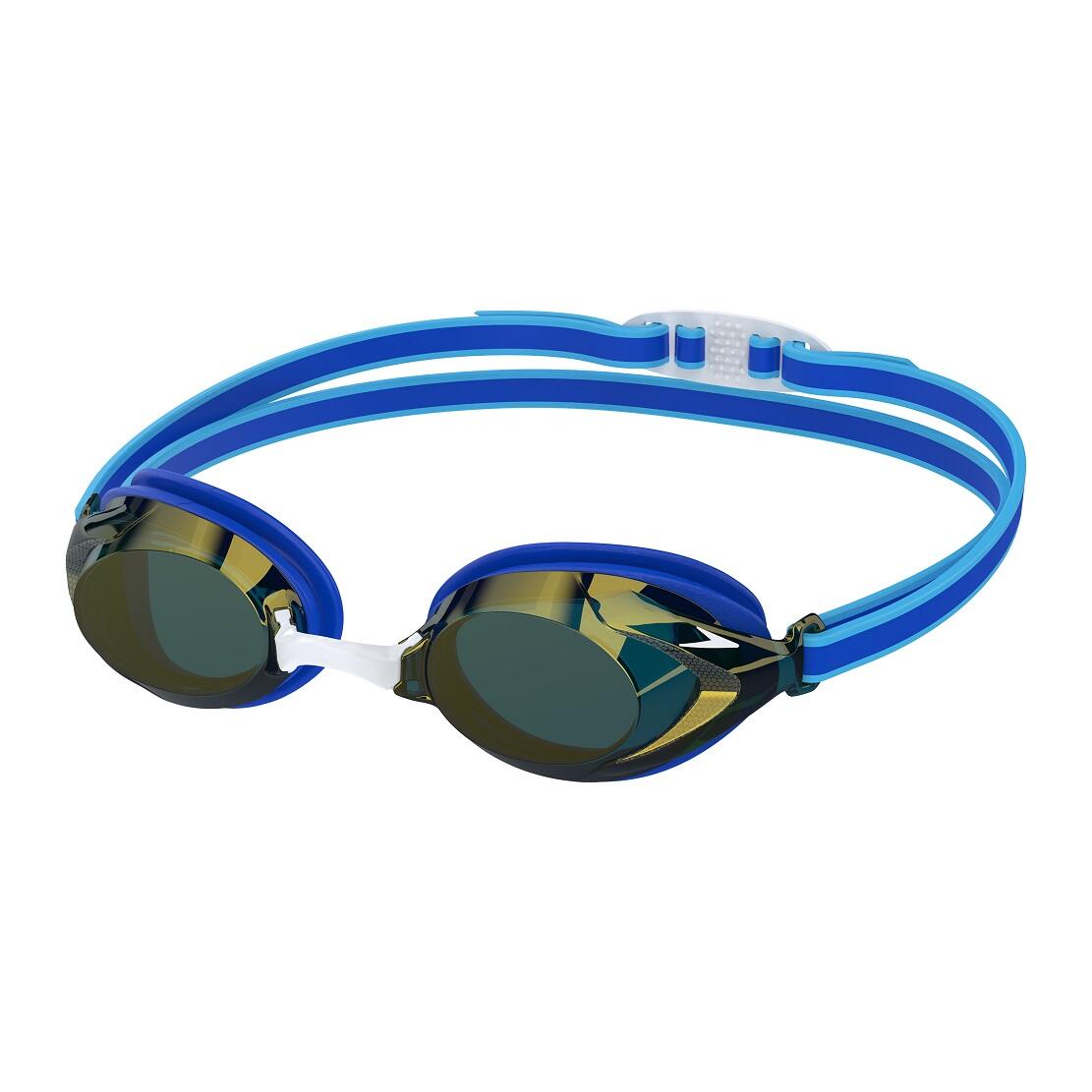 Óculos de natação criança Speedo Vanquisher 3.0 Espelhados Cobre / Azul