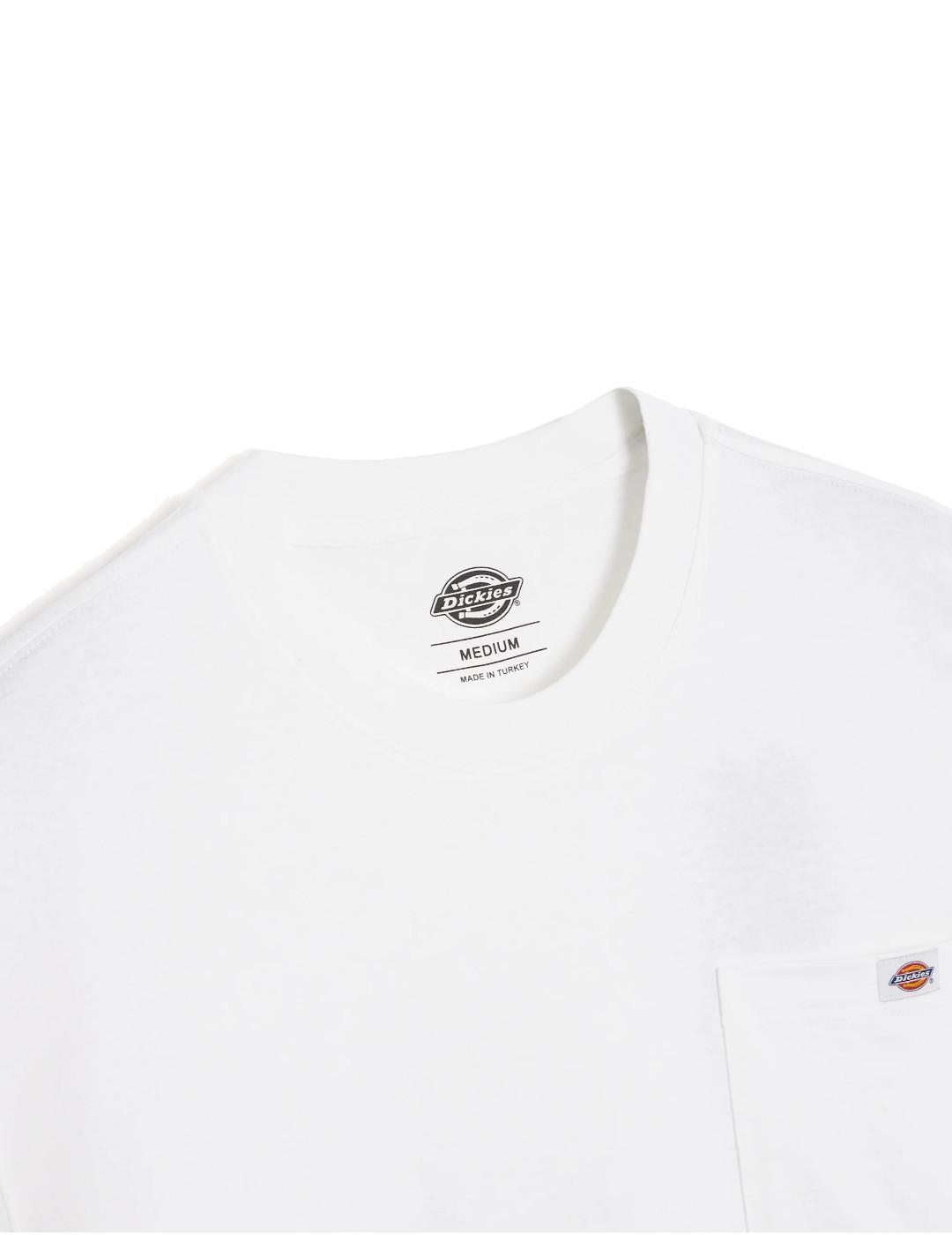 T-shirt pour homme Dickies Luray Blanc 2/5