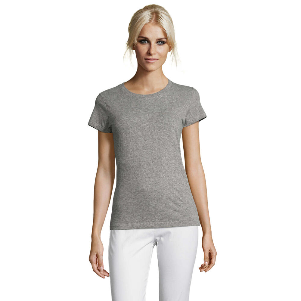Tshirt REGENT Femme (Gris Chiné) 1/4