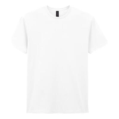 Maglietta Adulto Unisex Gildan Bianco