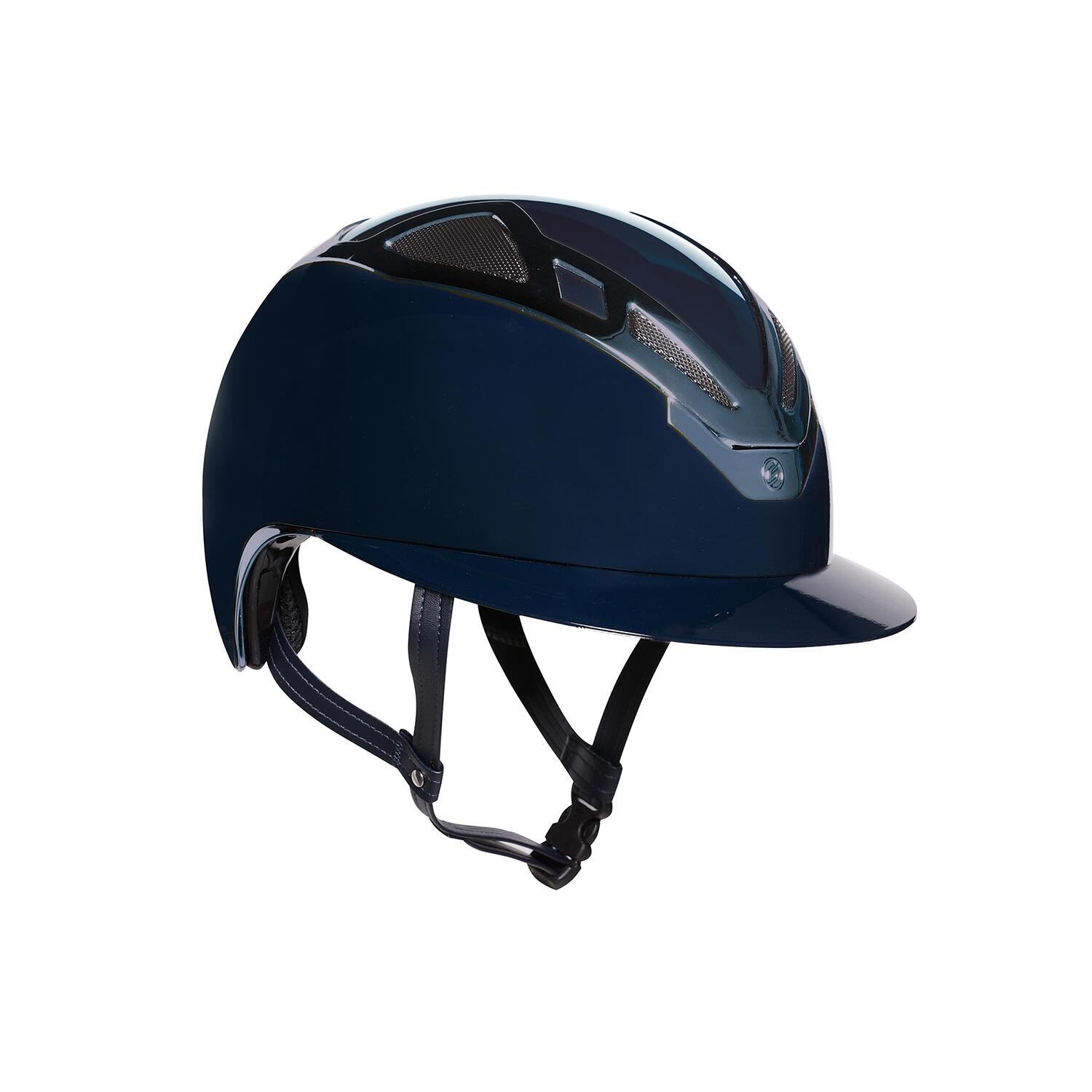 SUOMY APEX CHROME LADY HELM BLAUW MARINE GLANZEND