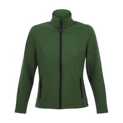Veste Softshell RACE Femme (Vert Bouteille)