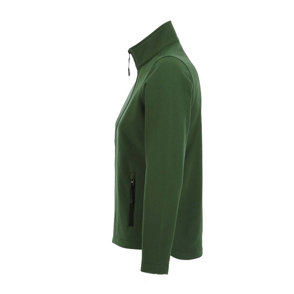 Veste Softshell RACE Femme (Vert Bouteille) 3/4
