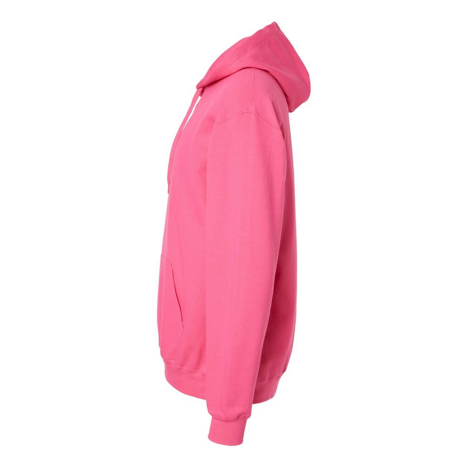 Sweatshirt Femme Rose à Capuche Gildan Taille XL - Neuf Avec étiquettes, Manches Longues, Uni