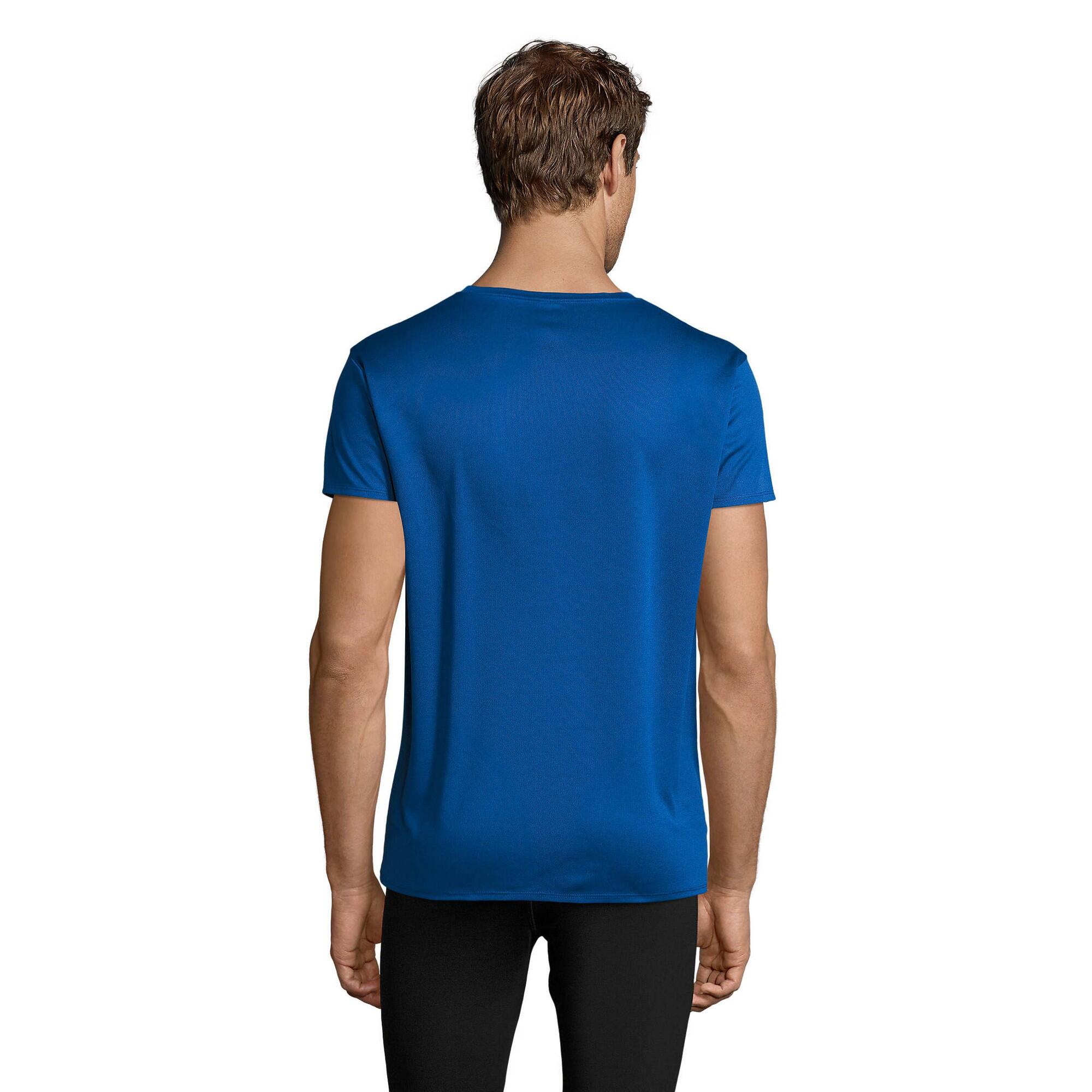 Tshirt SPRINT Adulte (Bleu Roi) 2/4