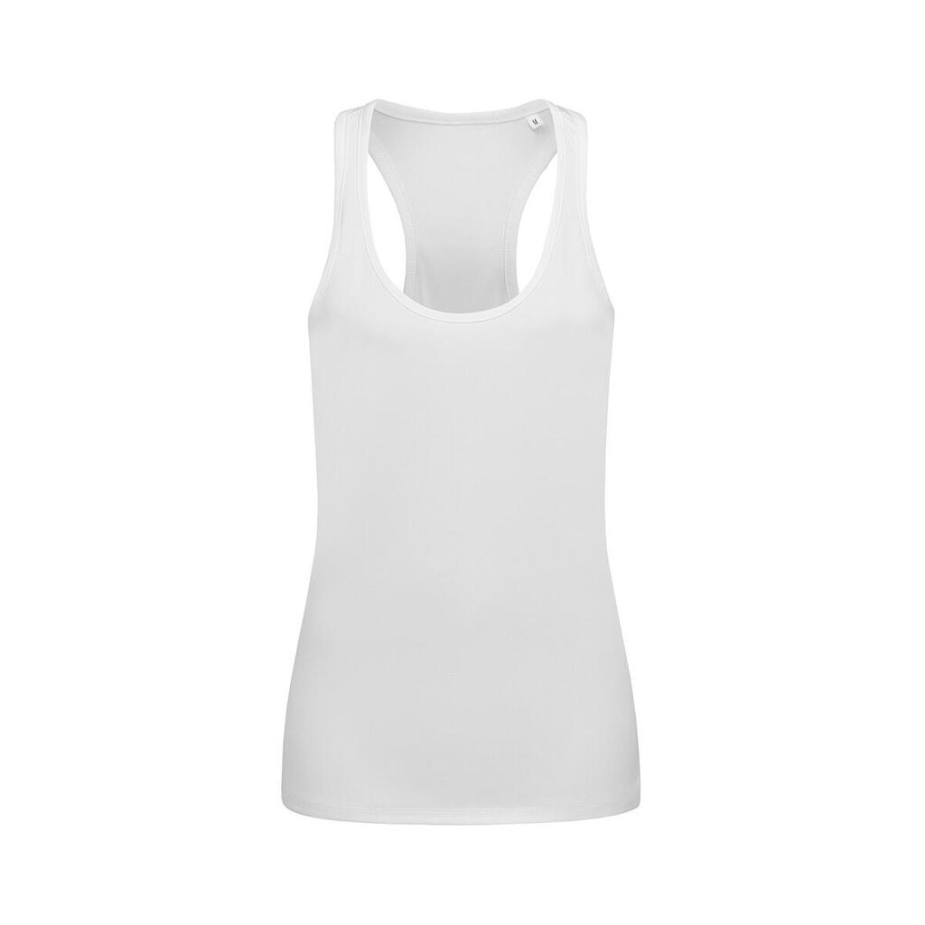 Womens/Ladies Active 140 Tank Top (White)