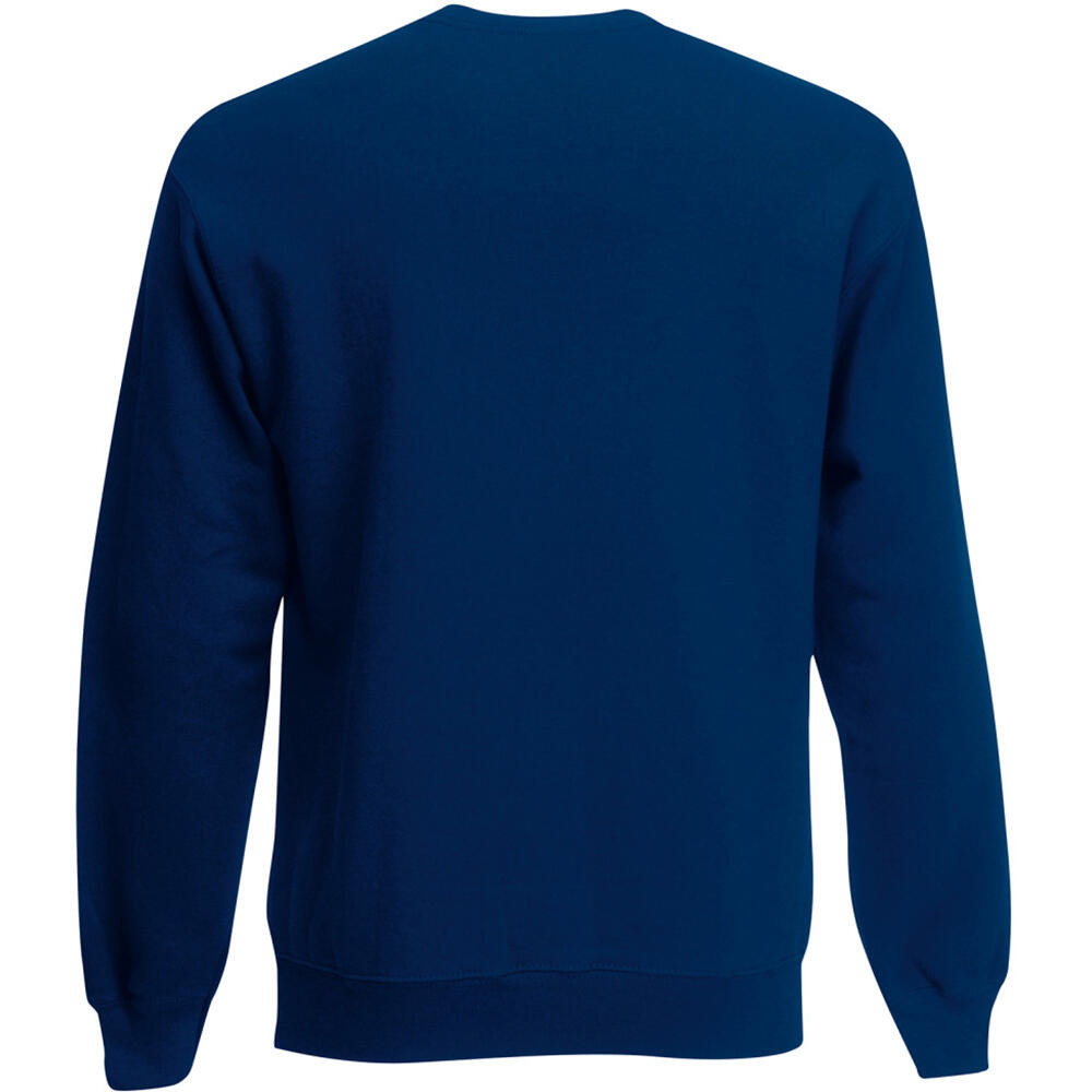 Felpa In Jersey Uomo Universal Textiles Blu Navy 3/3