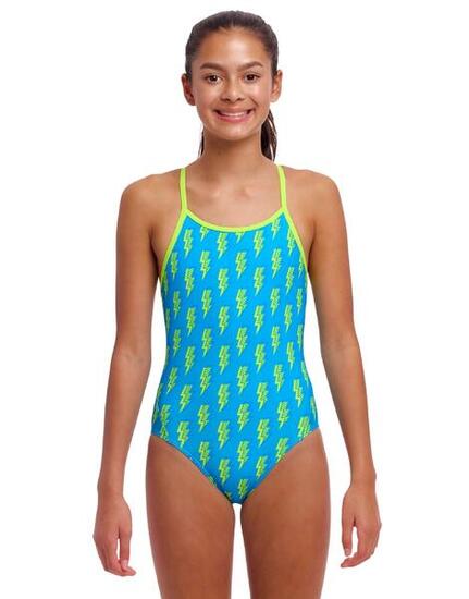 Costume da bagno bambina Funkita Diamond Back Bolted
