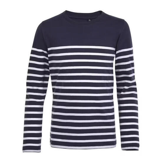 Tshirt MATELOT Enfant (Bleu Marine Français / Blanc)