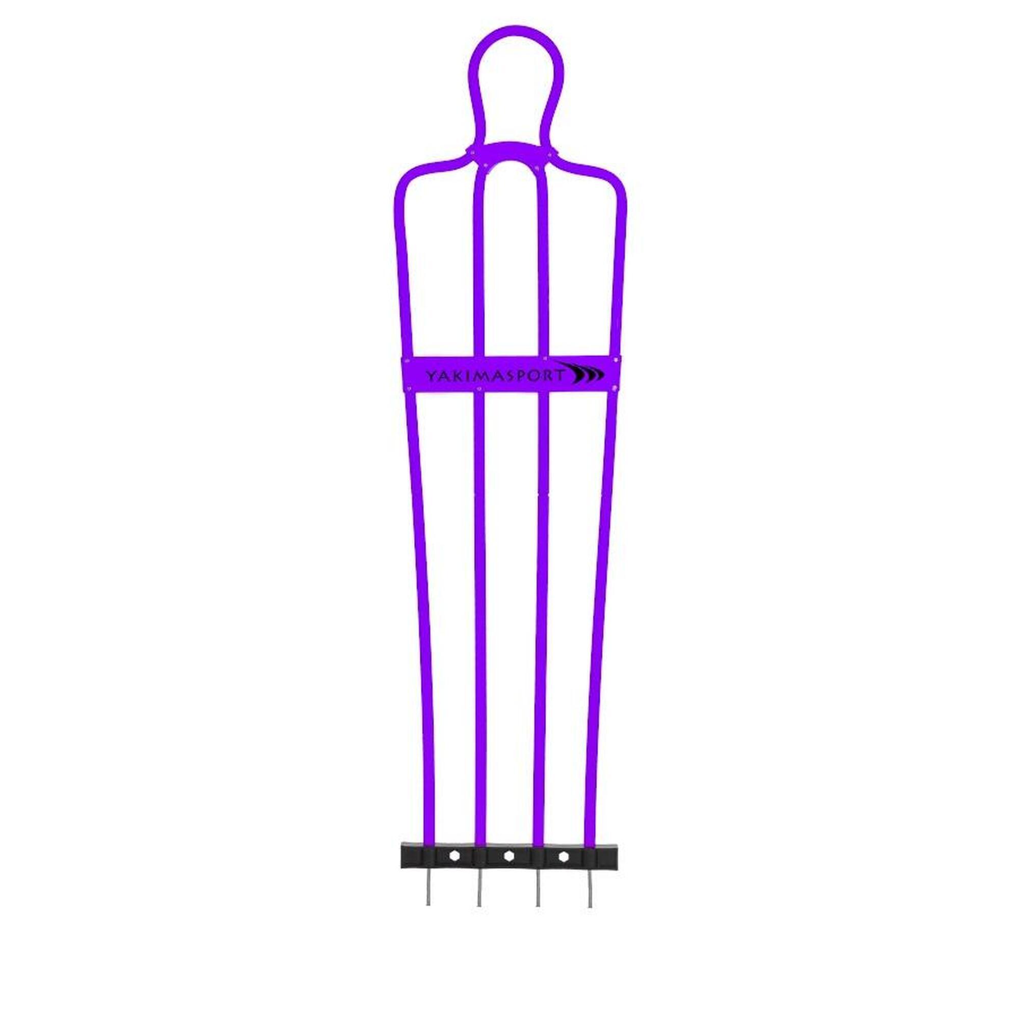 Perete de fotbal AirFlow, 160cm, Apărător pasiv junior Violet