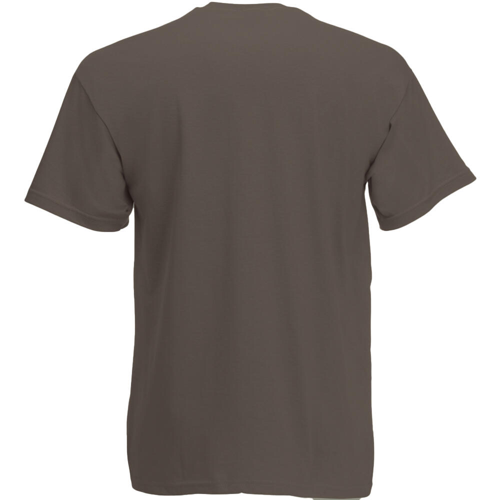 Value Kurzarm Freizeit TShirt Herren Dunkelbraun 2/2