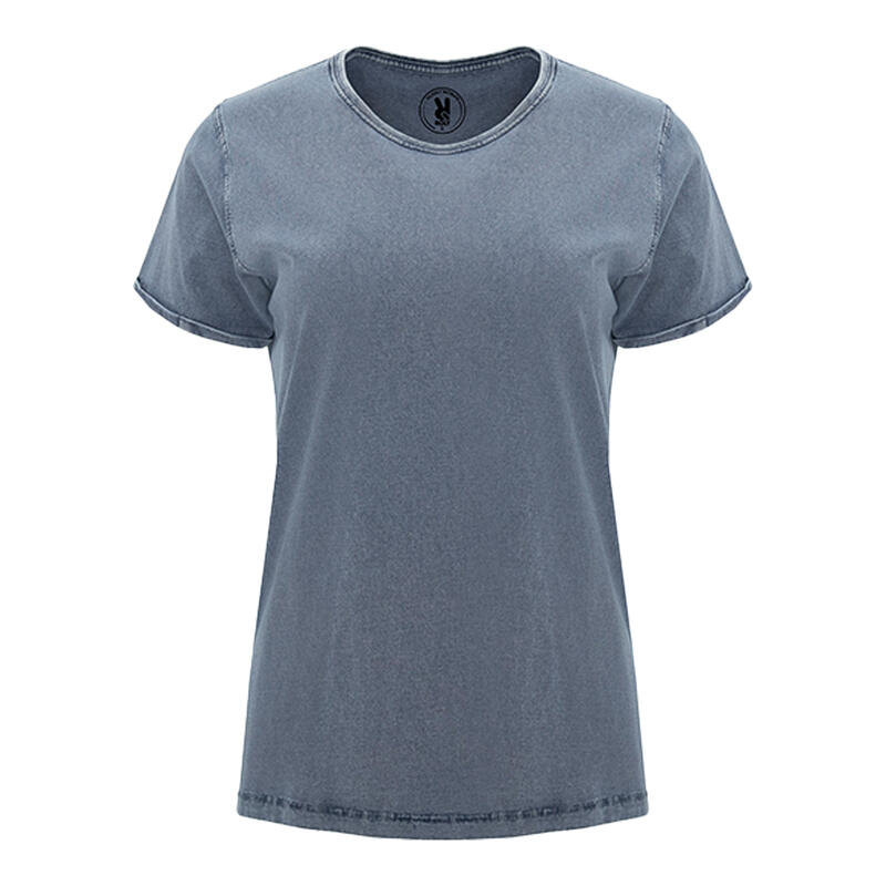 Camiseta Husky para Mujer Azul Denim