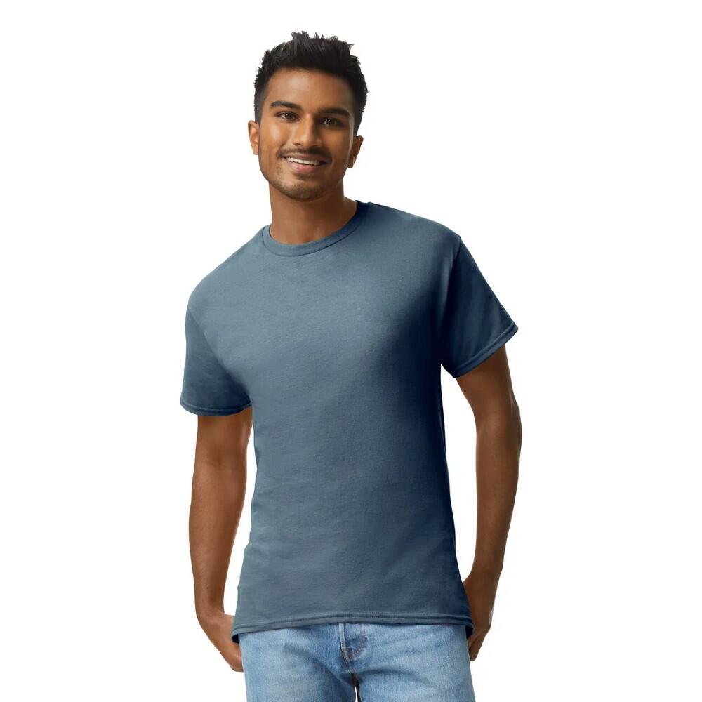 T-Shirt unissexo para adultos em ultraalgodão (Heather Navy) 2/2
