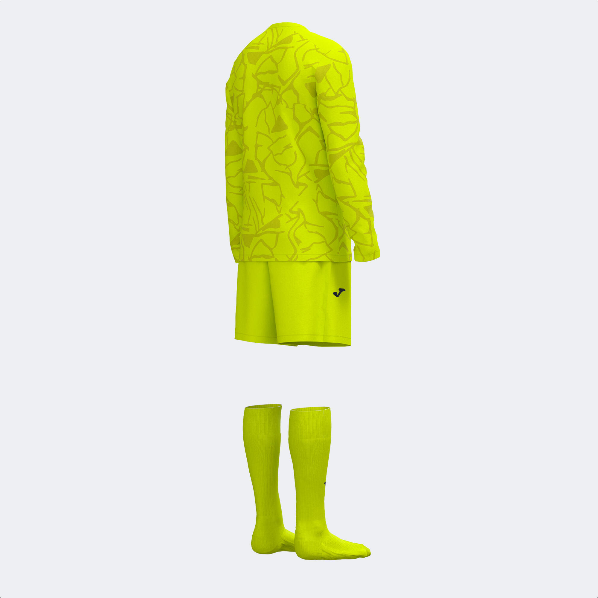Set maglia, pantaloncini e calzettoni calcio da portiere per bambini Joma Zamora 4/7