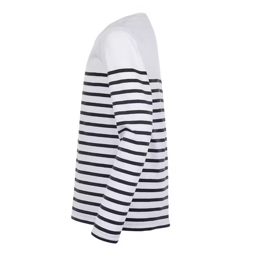 Tshirt MATELOT Enfant (Blanc / Bleu Marine) 3/4