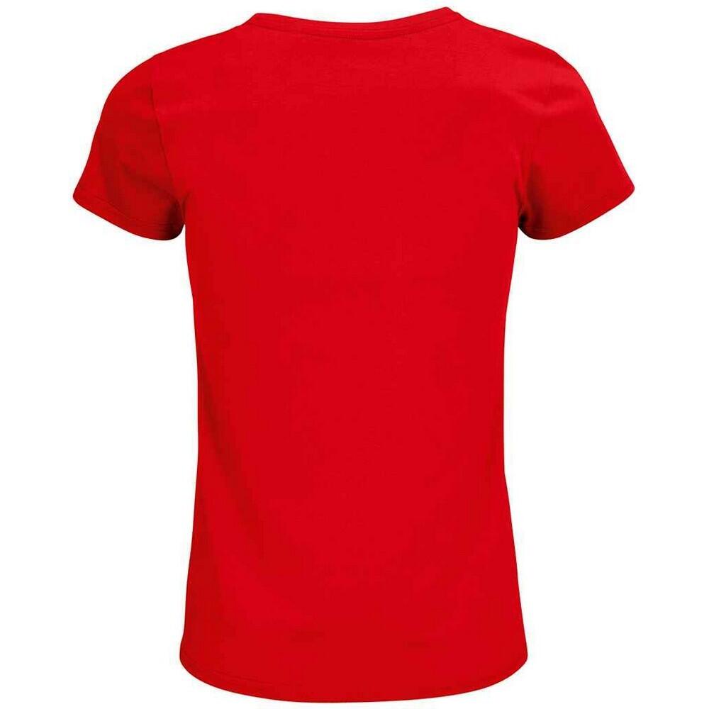 Tshirt CRUSADER Femme (Rouge) 2/4