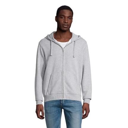 Sweat À Capuche SPIKE Homme (Gris Chiné)