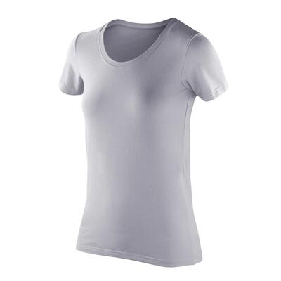Dames softex super soft stretch tshirt (bewolkt grijs)
