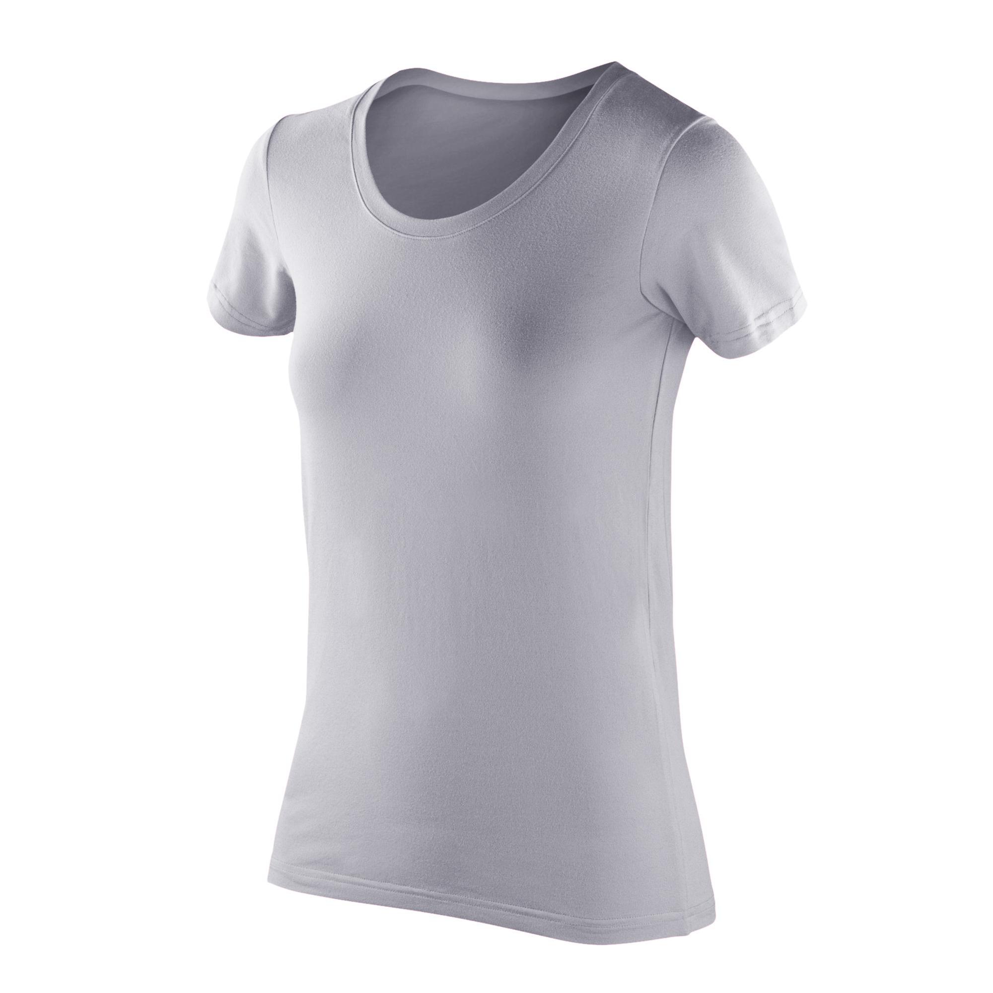 Spiro - Tshirt À Stretch À Manches Courtes Femme (gris) - T-shirt Manches Courtes - Gris - Decathlon