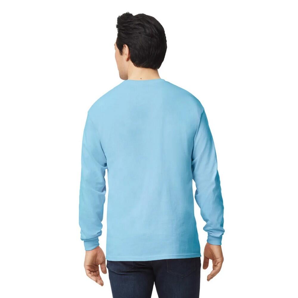 Tshirt Manches Longues Adulte (Bleu Clair) 2/2
